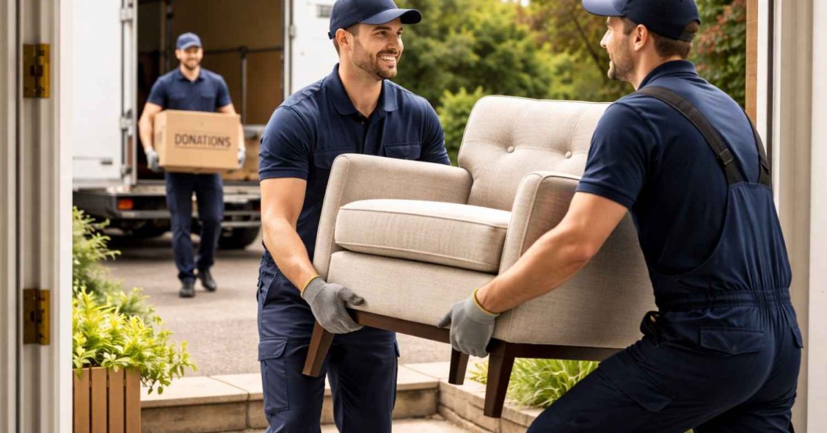 house clearance Croydon professional team removing furniture